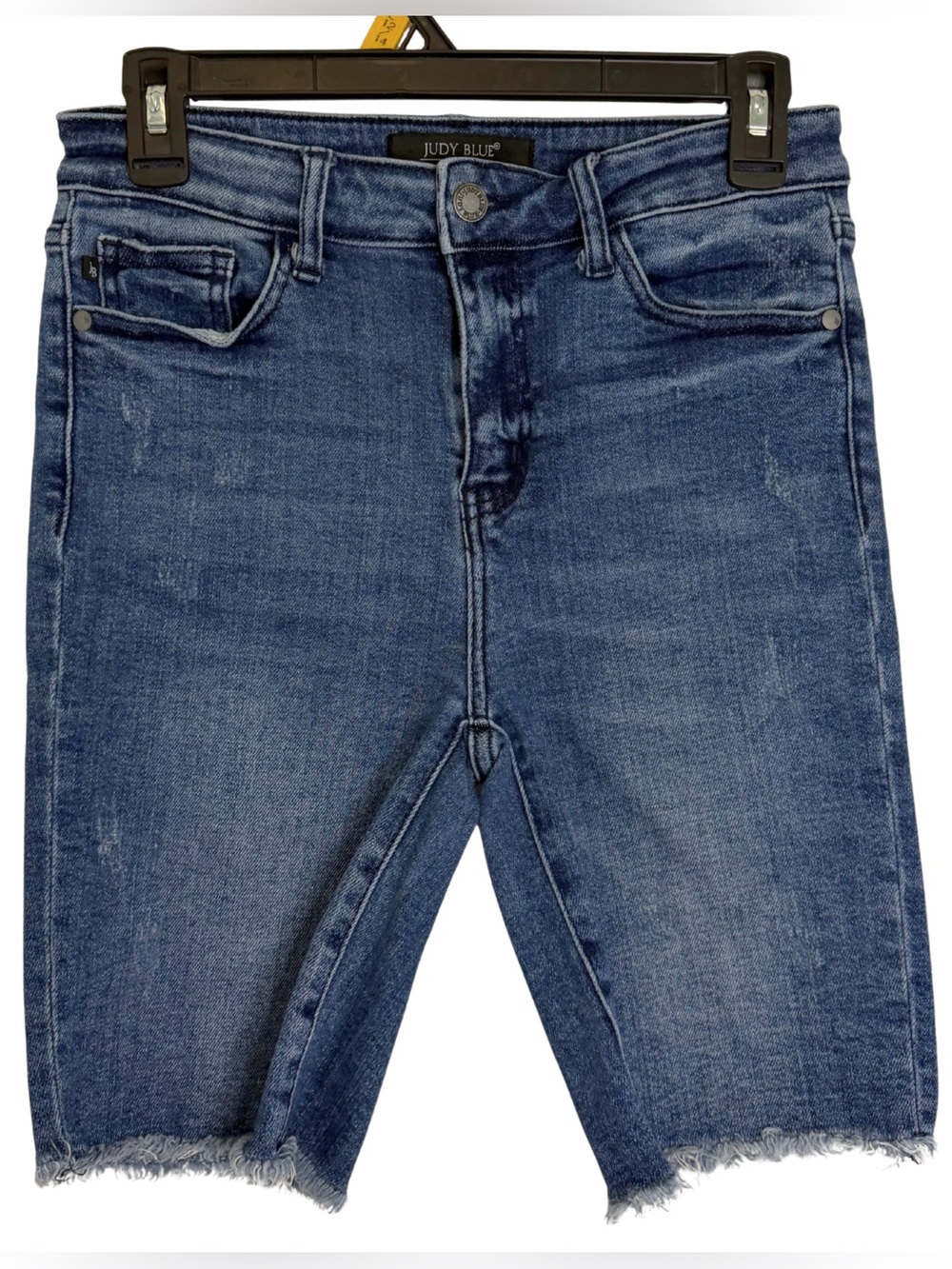Judy Blue Medium Blue Cutoff Denim Shorts Size Medium